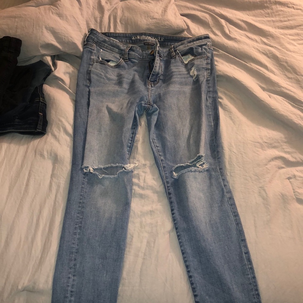 American eagle. Super stretch jeggings